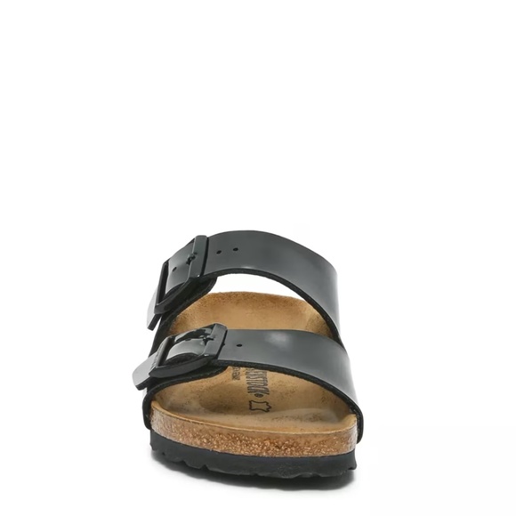 Birkenstock Arizona Sandals - Oiled Leather - Black - Size 9/9.5 - Picture 1 of 7